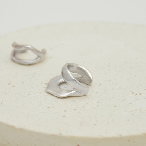 Bold Disk Cuff