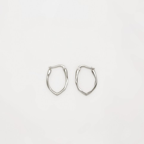 Bold Small Oval Hoops