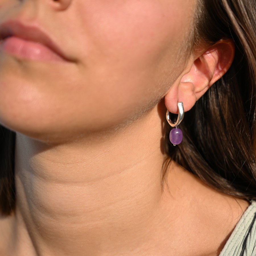 Bold Agate Studs