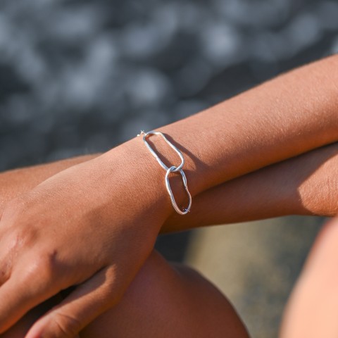 Double Loop Bracelet