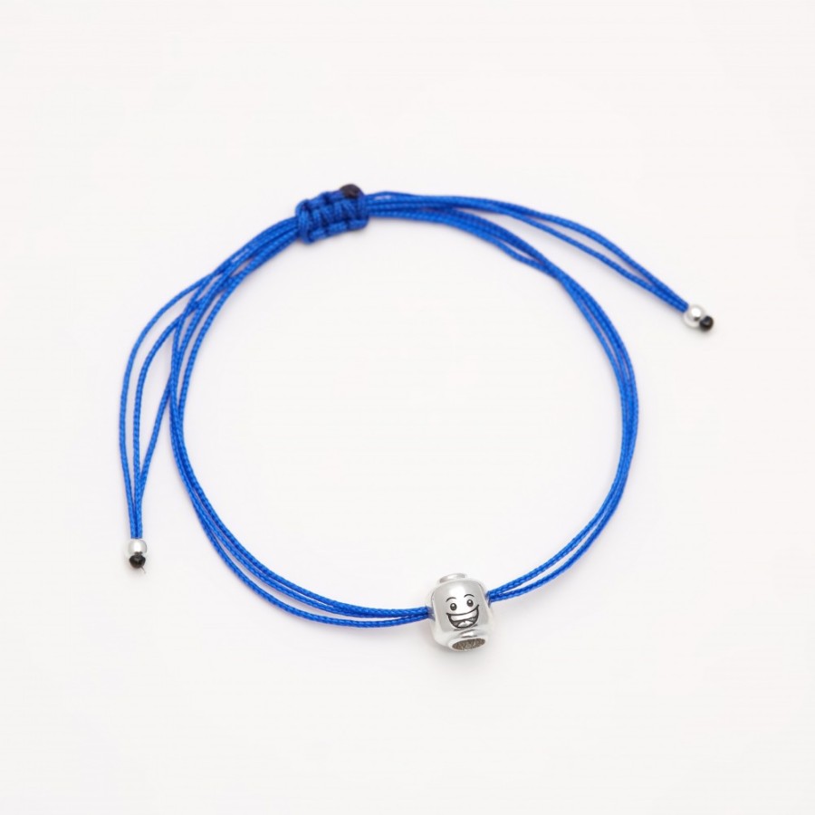 Κεφάλι Ασημένιο Βραχιόλι