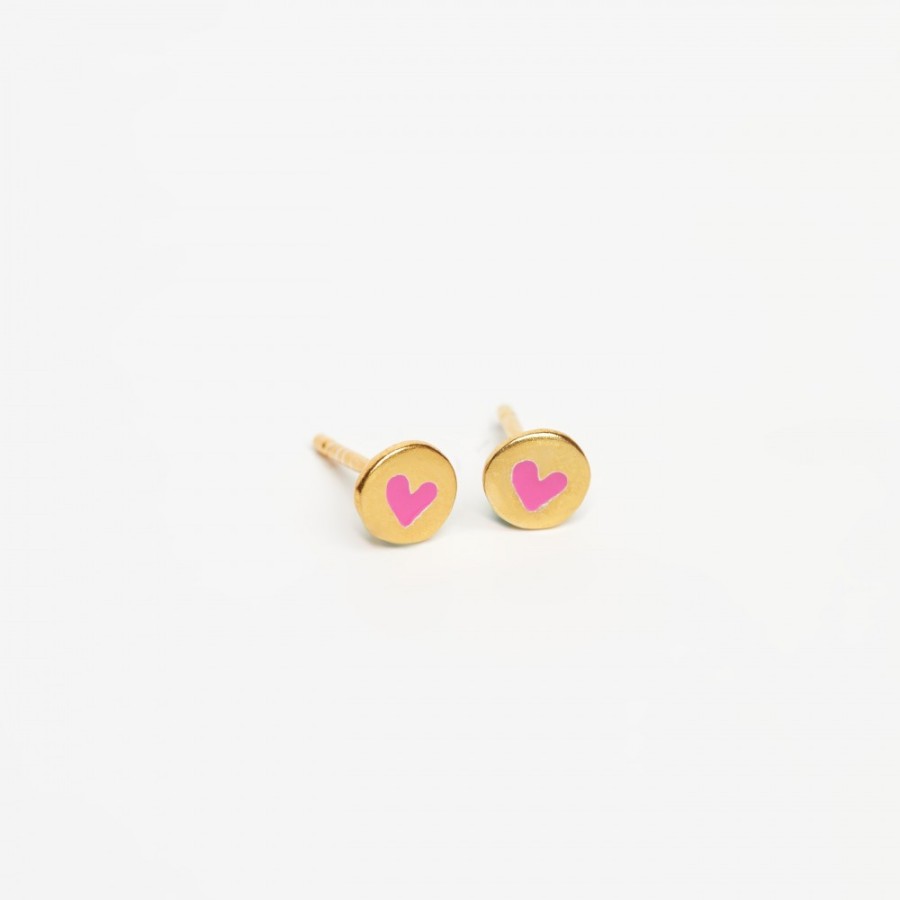 Καρδιές Παιδικά Σκουλαρίκια