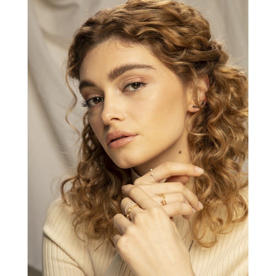 Βεράκι με Μαύρο ζιρκόν