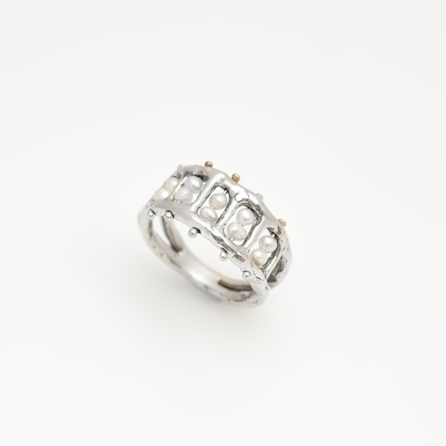 Δαχτυλίδι με Μαργαριτάρια 2