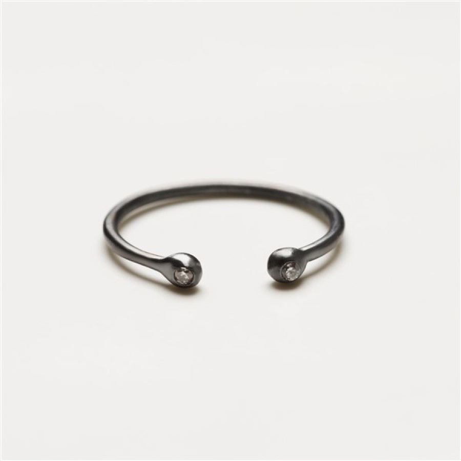 Βεράκι με δύο Λευκά ζιρκον